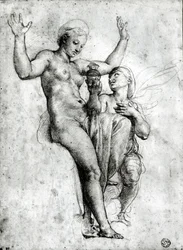 Psyche Presenting Venus with Water from the Styx, 1517